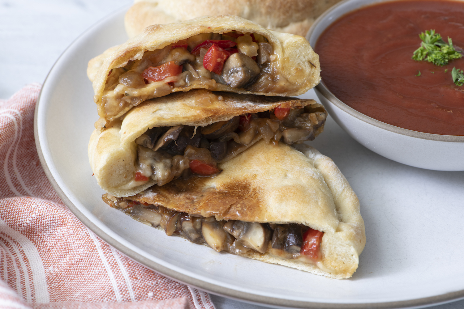 Order Vegetable Calzone food online from Pizza206 store, Tabernacle on bringmethat.com