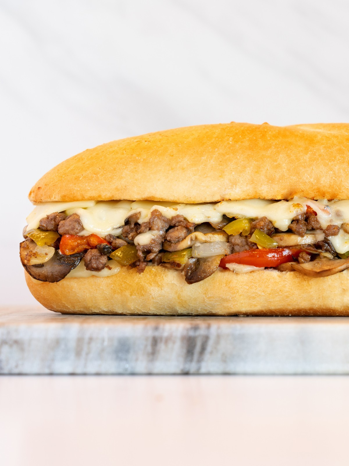 Order Impossible Cheese Steak 8" food online from Capriotti store, Atlanta on bringmethat.com