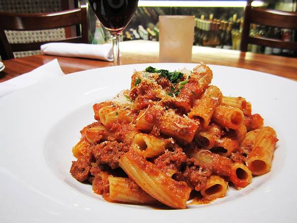 Order Rigatoni Bolognese food online from Louises Trattoria store, Los Angeles on bringmethat.com