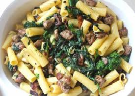Order Penne with Broc Rabe and Sausage for 1 food online from Primavera Regency store, Long Hill on bringmethat.com