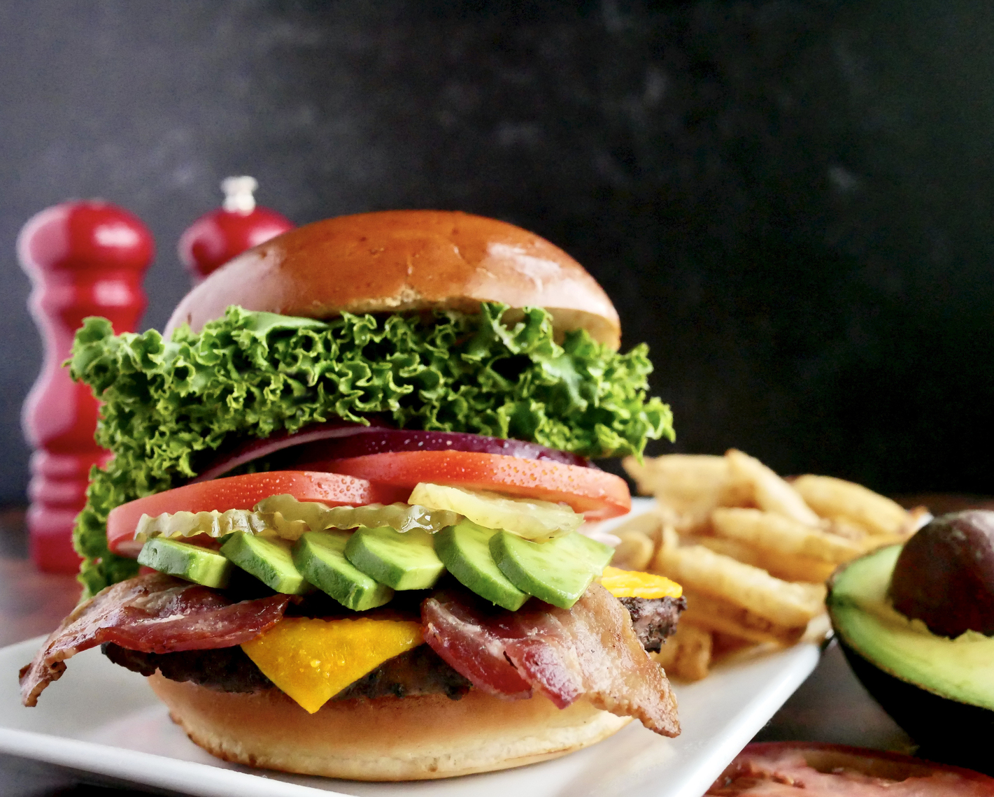 Order ABC Burger food online from Kocky Bar & Grill store, Fresno on bringmethat.com