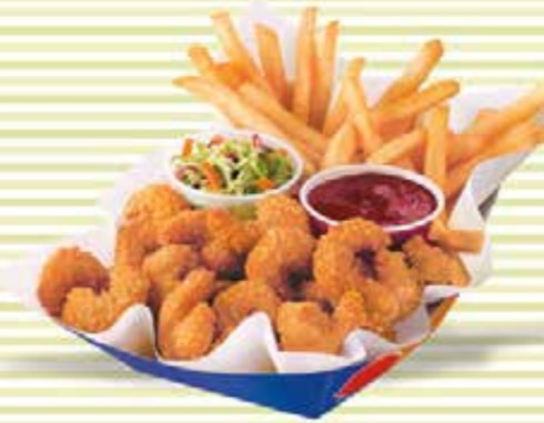 Order 21 Piece Shrimp Basket Combo  food online from New York Fried Chicken store, Newark on bringmethat.com