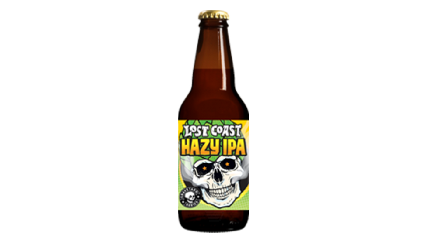 Order Lost Coast Hazy IPA 6 pack 12oz Bottles food online from Golden Rule Liquor store, West Hollywood on bringmethat.com