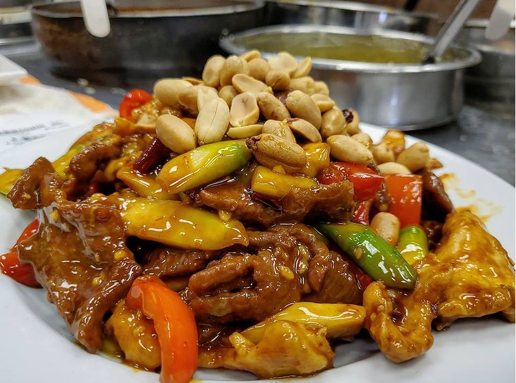 Order 35. Szechuan Kung Pao Chicken  food online from Peter Chang store, Glen Allen on bringmethat.com