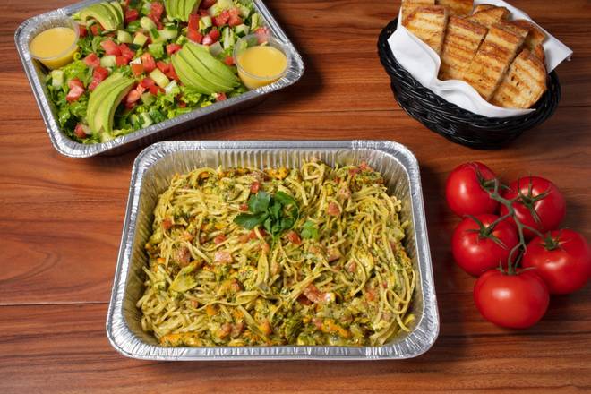Order Pesto Linguine With Chicken food online from Massis Kabob store, Los Angeles on bringmethat.com