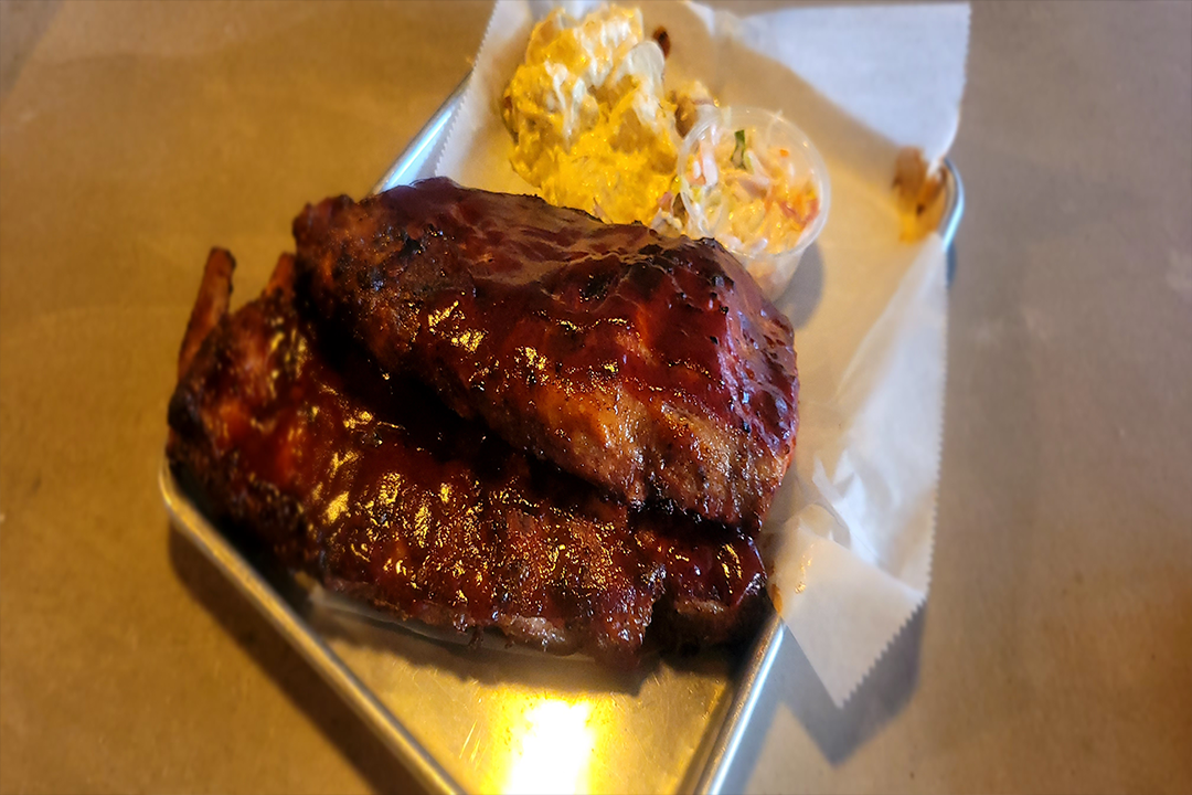 Order HOUSE-SMOKED RIBS food online from Zorn Brew Works Co. store, Michigan City on bringmethat.com