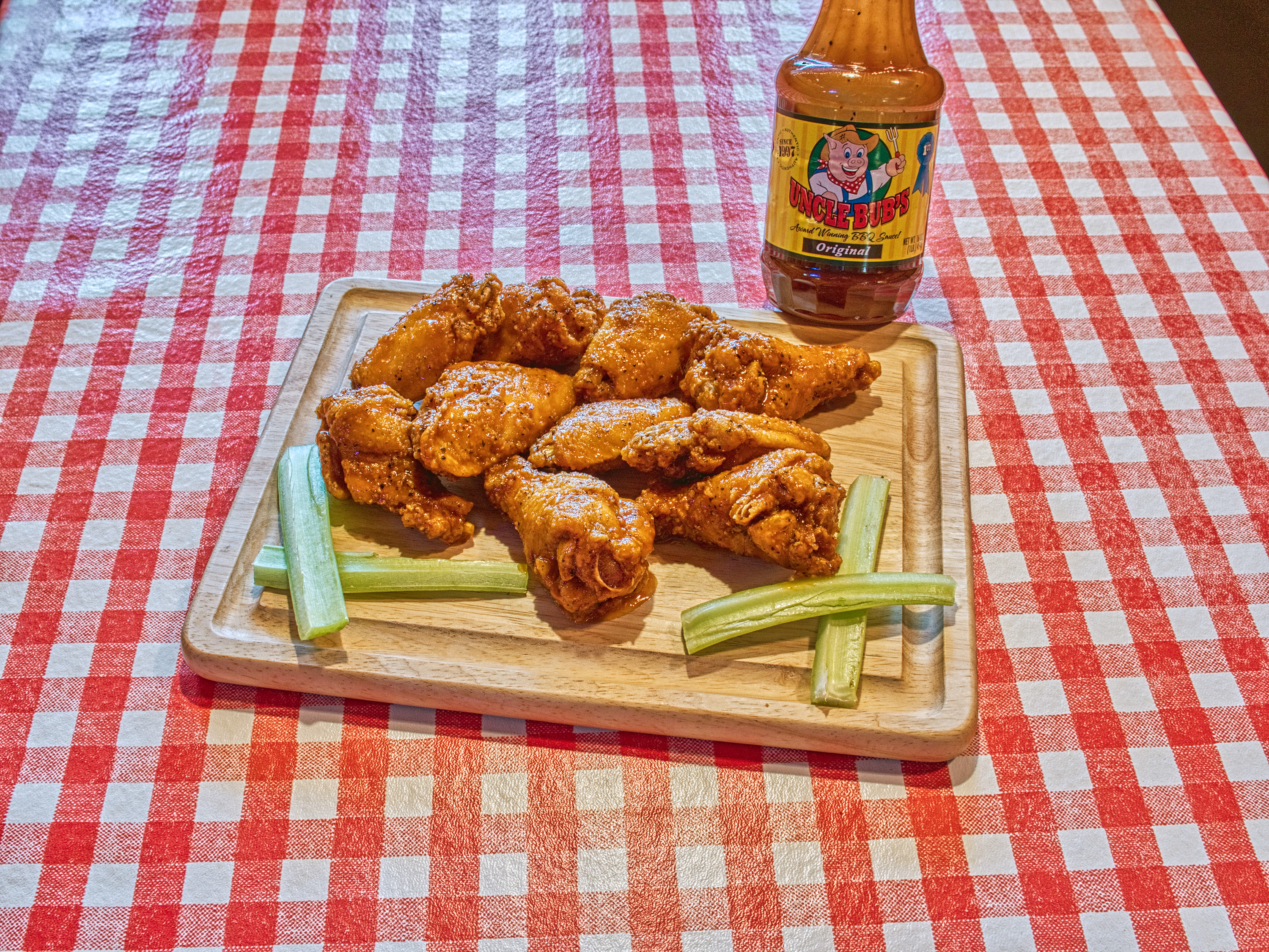 Order Uncle Bub's Wings food online from Uncle Bub Bbq store, Westmont on bringmethat.com