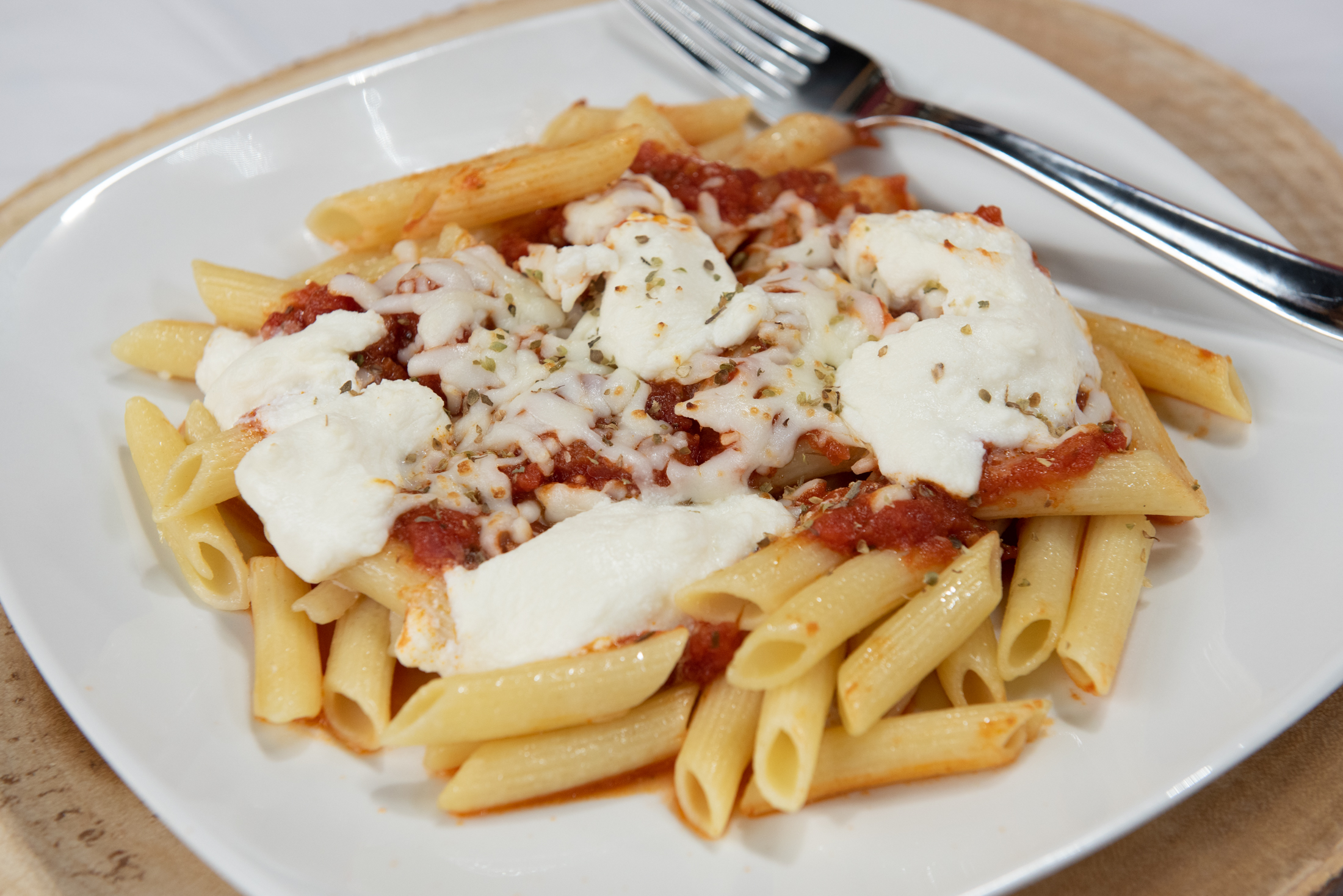Order Lunch Baked Ziti with Meatballs food online from Roma Pizza & Pasta store, Nashville on bringmethat.com