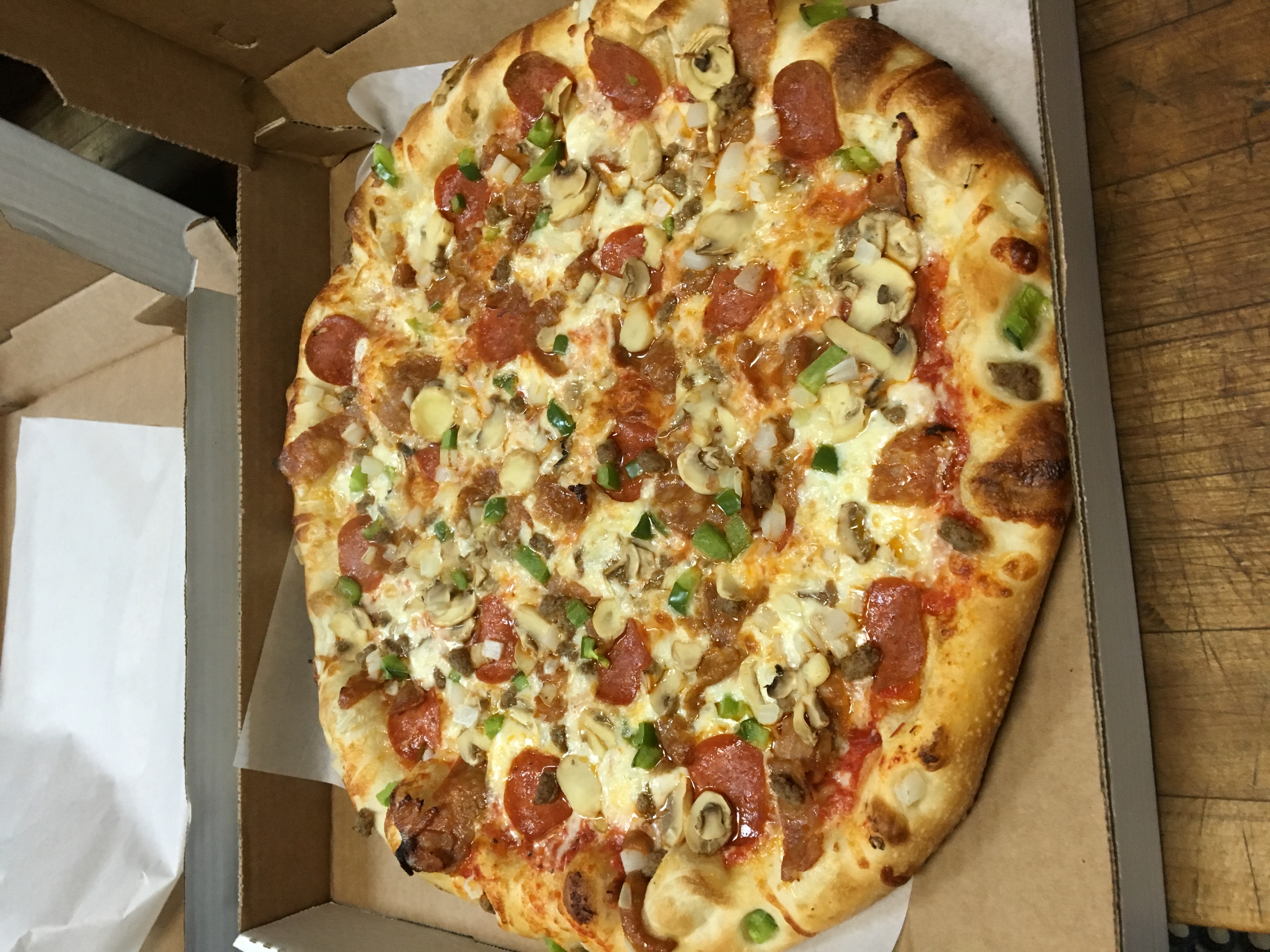 Order T-Line Special Pizza food online from Township Line Pizza store, Drexel Hill on bringmethat.com