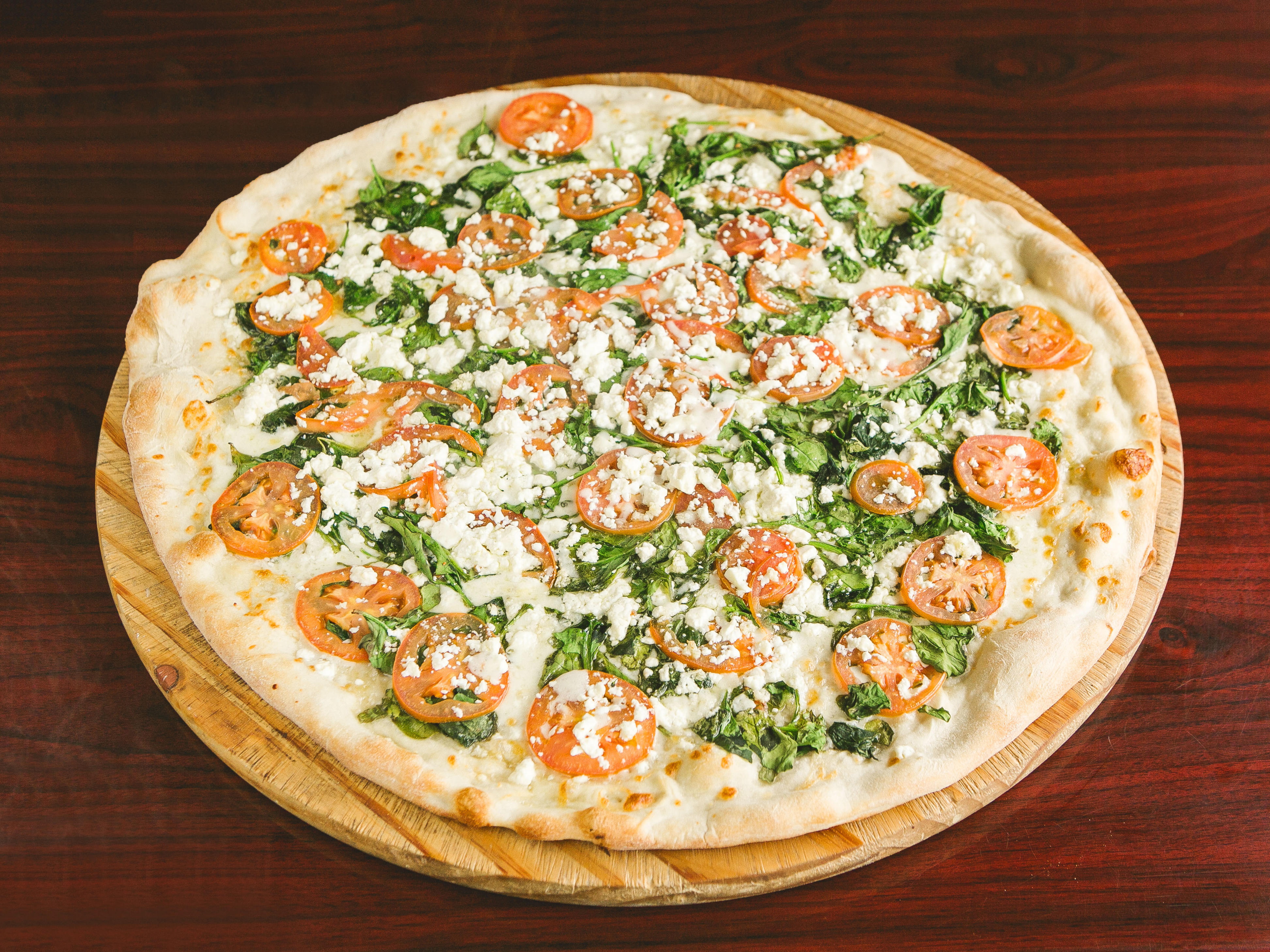 Order 5. Mediterranean Pizza food online from Pierre's Pizza store, Margate City on bringmethat.com
