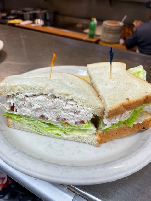 Order Tuna Sandwich* food online from Bills Cafe store, San Jose on bringmethat.com