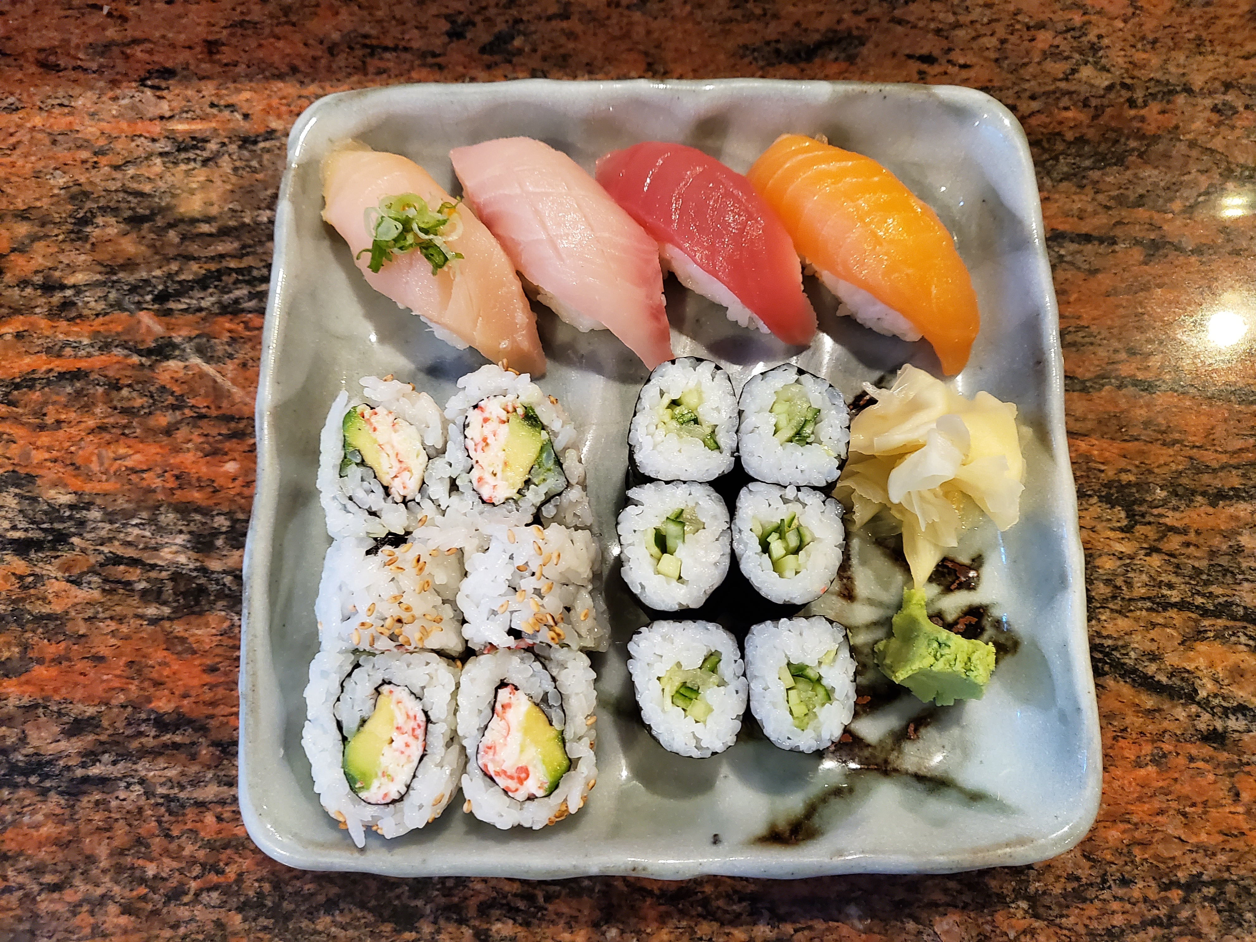 Order Sushi Combo B food online from Sushitoni store, San Francisco on bringmethat.com