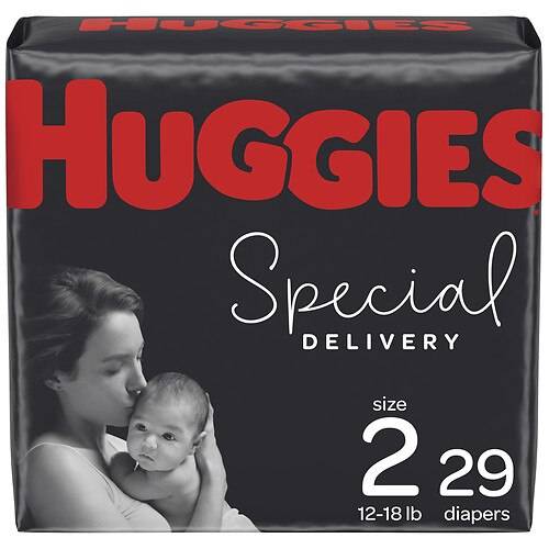 Order Huggies Hypoallergenic Baby Diapers Fragrance Free, Size 2 - 29.0 EA food online from Walgreens store, Eagle on bringmethat.com