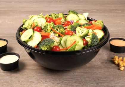 Order Family Size Salad food online from Mountain Mikes Pizza store, Fairfield on bringmethat.com