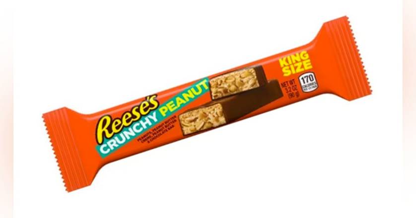 Order Reese'S Crunchy Peanut King Size Bar food online from Exxon Food Mart store, Port Huron on bringmethat.com