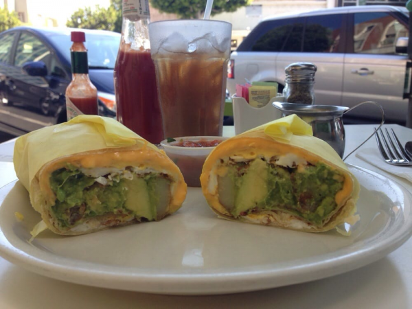 Order Breakfast Burrito food online from Walter Cafe store, Beverly Hills on bringmethat.com