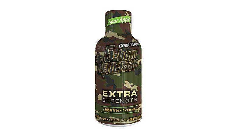 Order 5-Hour Energy Drink Shot, Extra Strength Sour Apple food online from Exxon Constant Friendship store, Abingdon on bringmethat.com