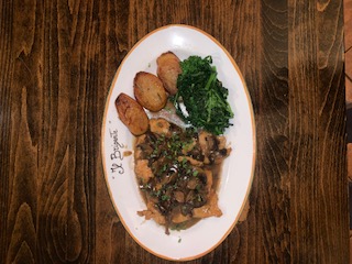 Order Pollo al Marsala con Funghi food online from Il brigante restaurant store, New York on bringmethat.com