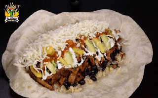 Order Regular Burrito (MR) food online from Mr Jalapeno Restaurant store, Pittsburg on bringmethat.com
