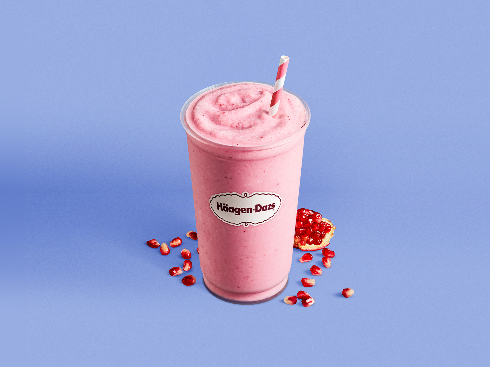 Order Pomegranate Berry Smoothie food online from Häagen-Dazs store, Boulder on bringmethat.com