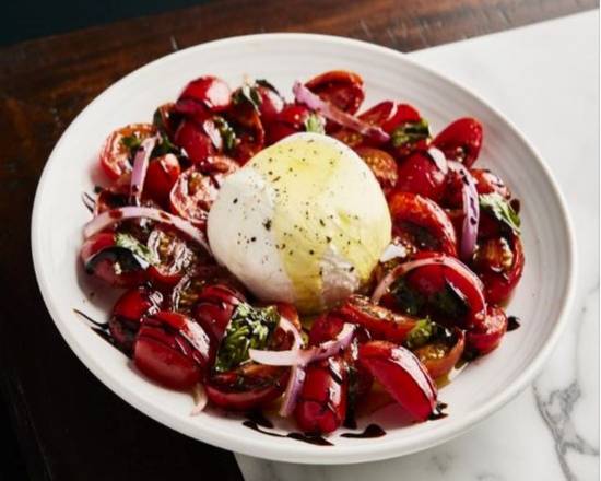 Order Tomato Caprese with Fresh Burrata food online from Carrabba's store, Fort Collins on bringmethat.com