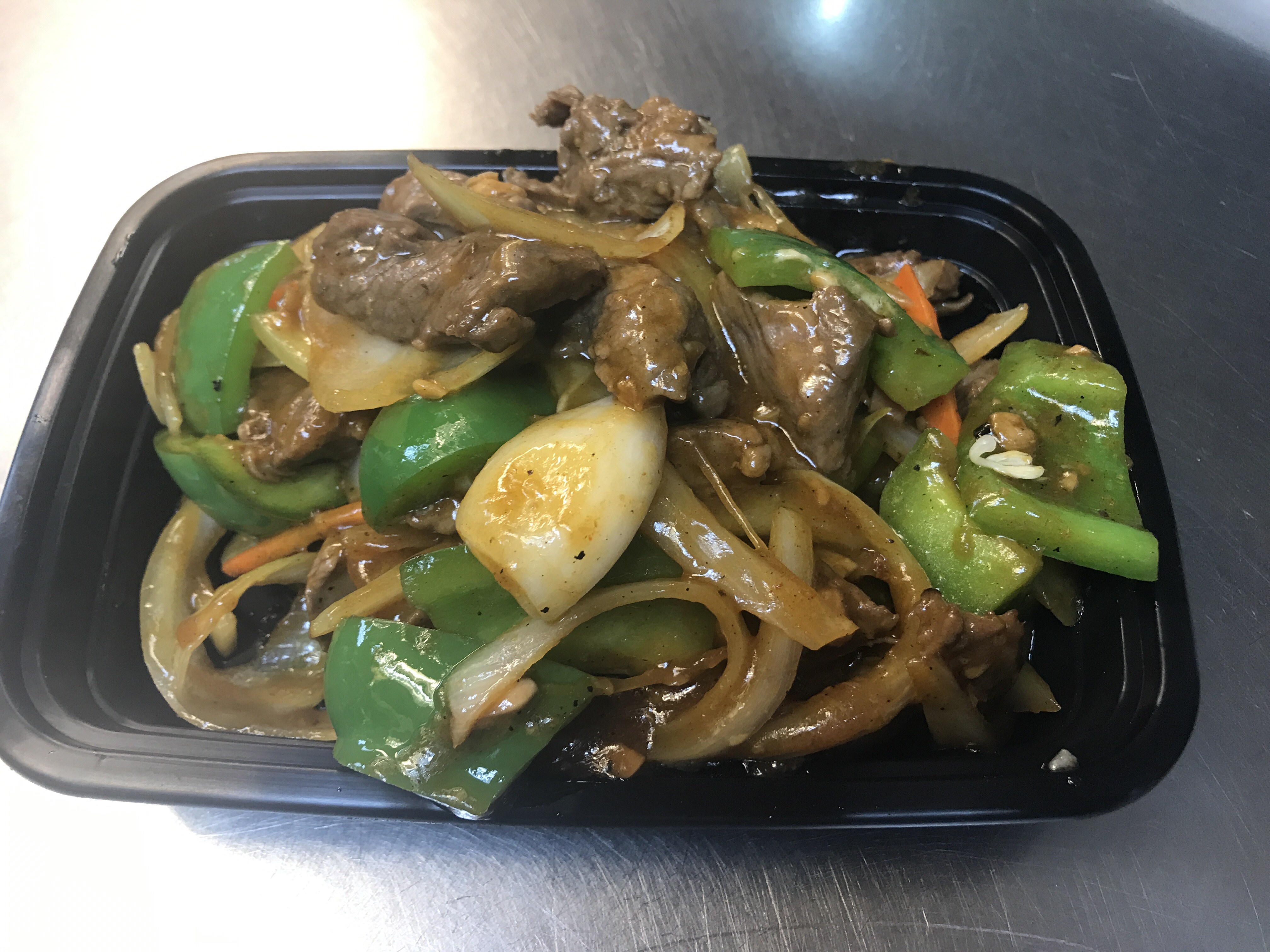 Order Satay Beef Stir Fry food online from Canton Eatery store, Boston on bringmethat.com