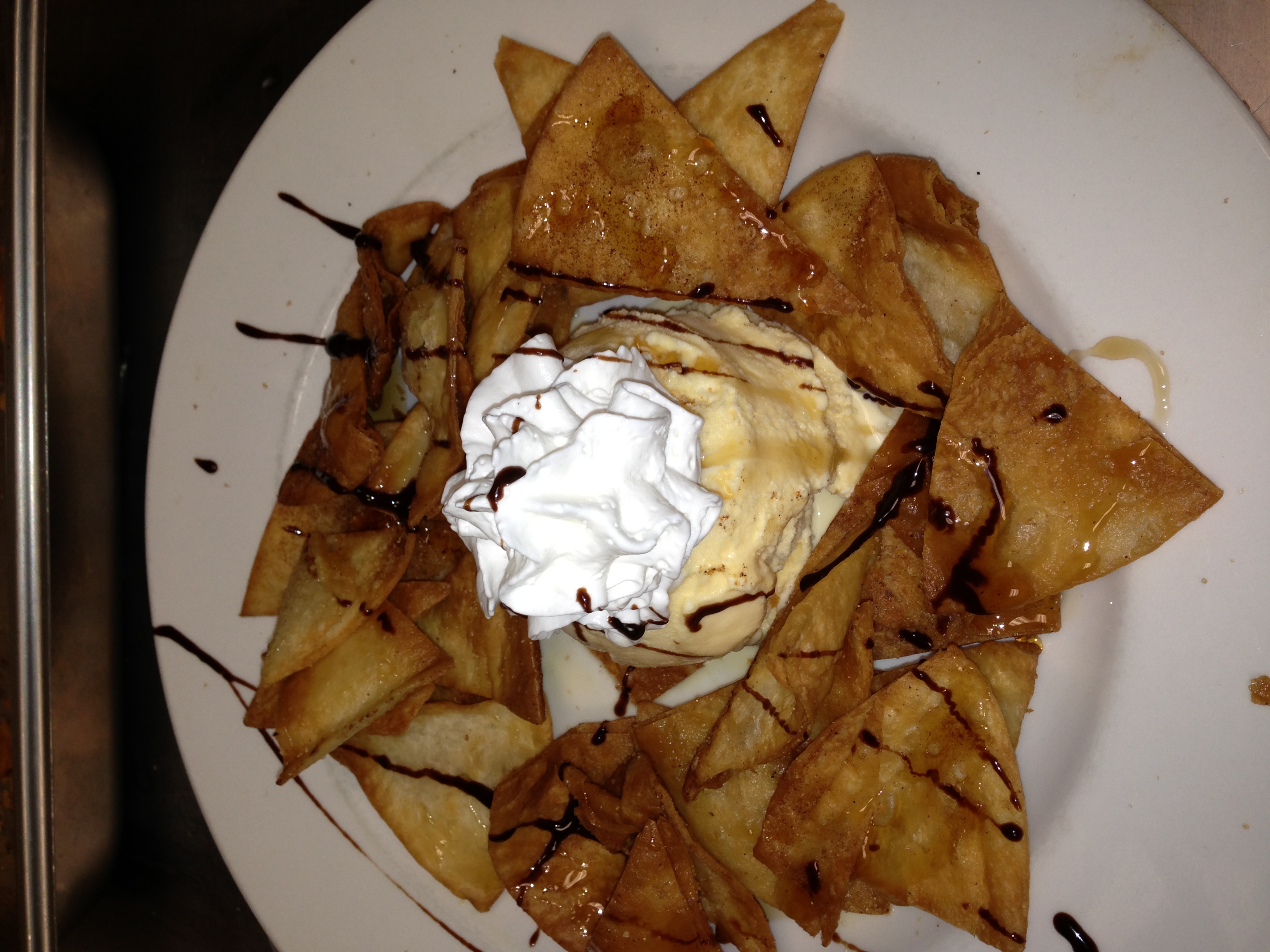 Order Sopapilla with Ice Cream food online from Casa Maria Mexican Grill store, Belleville on bringmethat.com