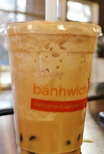 Order Vietnamese Coffee Blend Smoothie food online from Banhwich Cafe store, Lincoln on bringmethat.com
