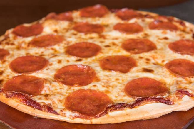 Order Kids Pepperoni Pizza food online from Green Mill Restaurant &Amp; Bar store, HASTINGS on bringmethat.com