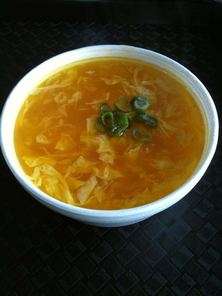 Order 10. Egg Drop Soup food online from China Moon Restaurant store, Cincinnati on bringmethat.com