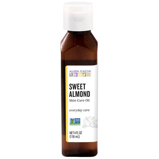 Order Aura Cacia Sweet Almond Skin Care Oil (4 oz) food online from Rite Aid store, Palm Desert on bringmethat.com