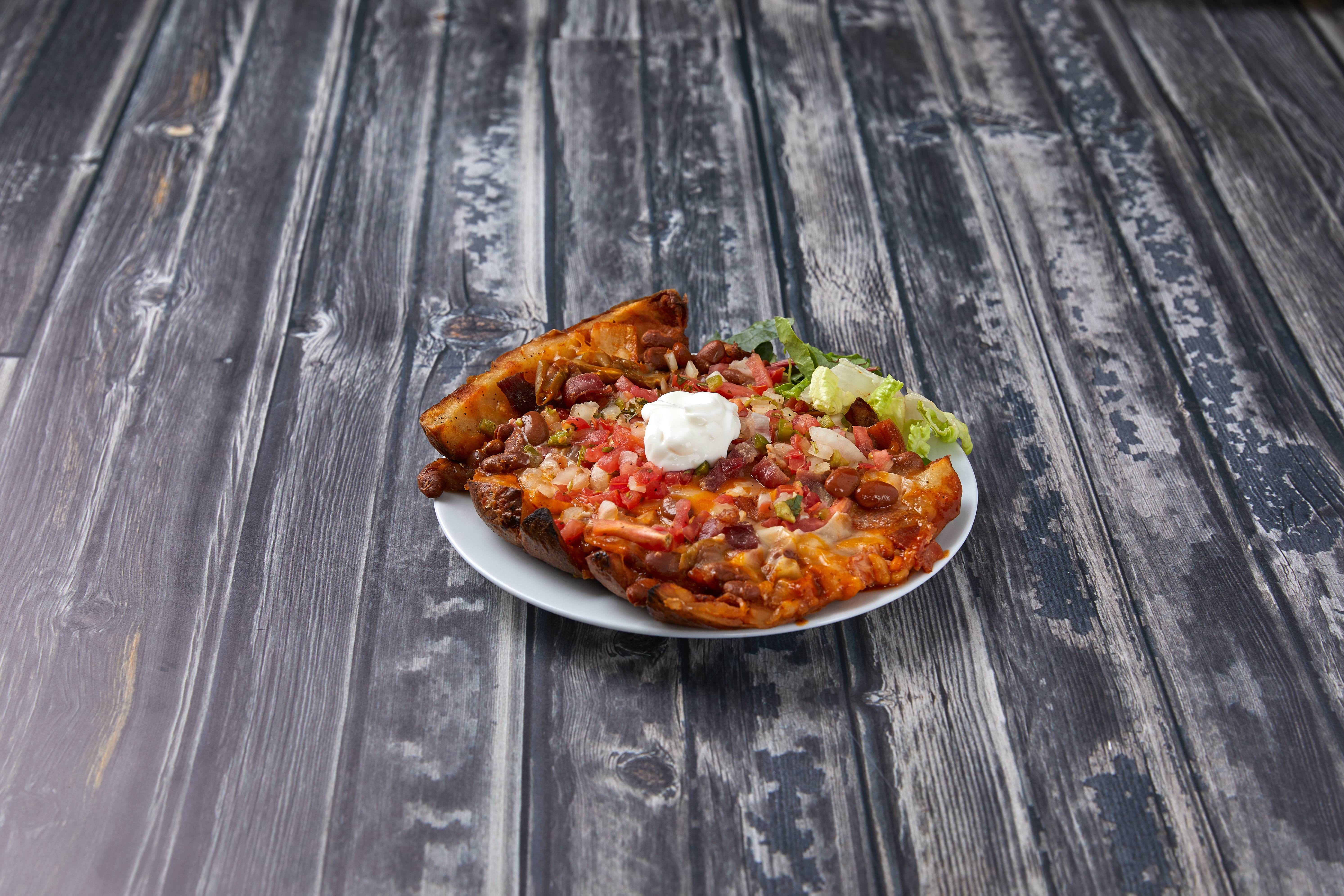 Order Potato Skins food online from Bandits Grill & Bar store, Thousand Oaks on bringmethat.com