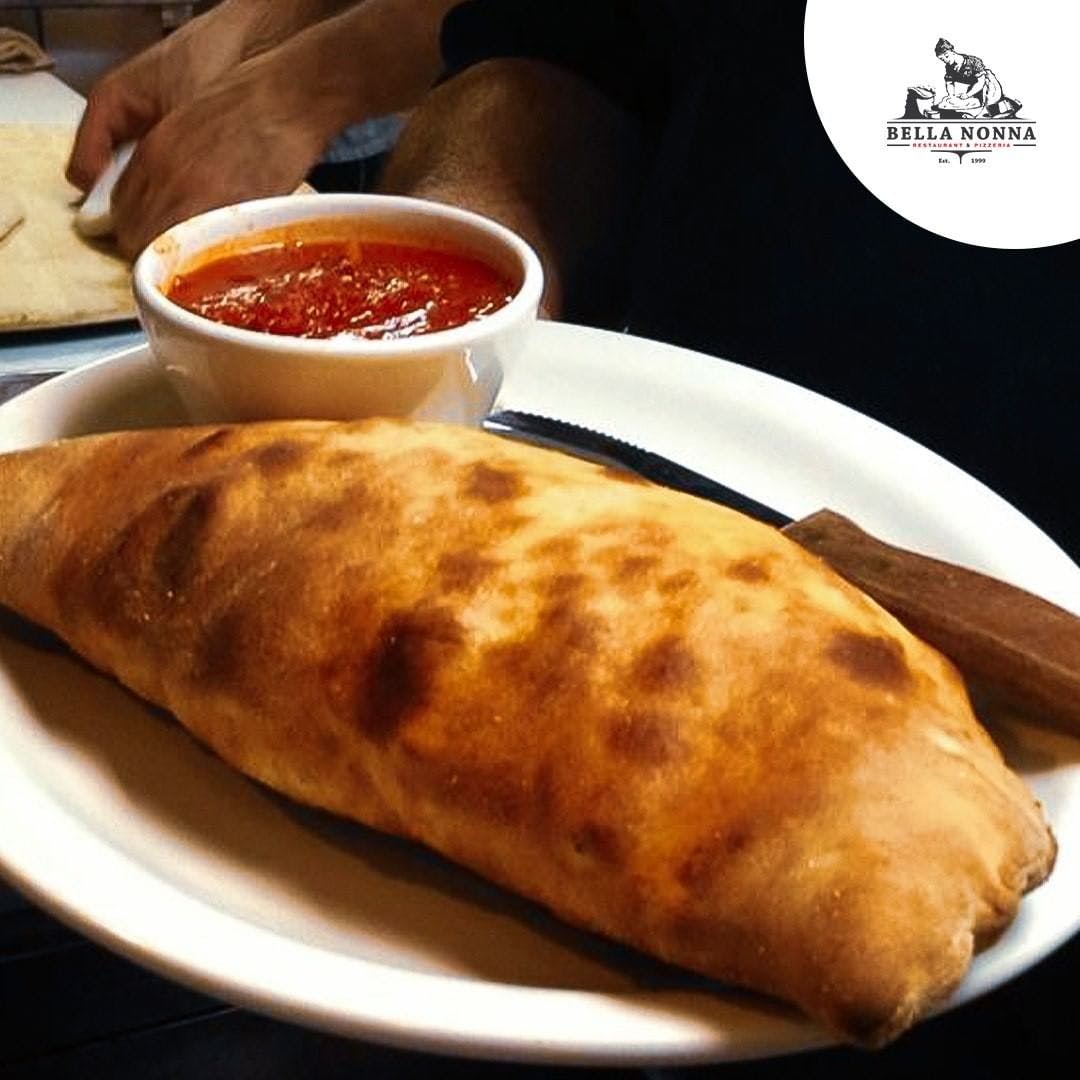 Order Cheese Calzone - Calzone food online from Bella Nonna Pizza Restaurant store, Greenwich on bringmethat.com