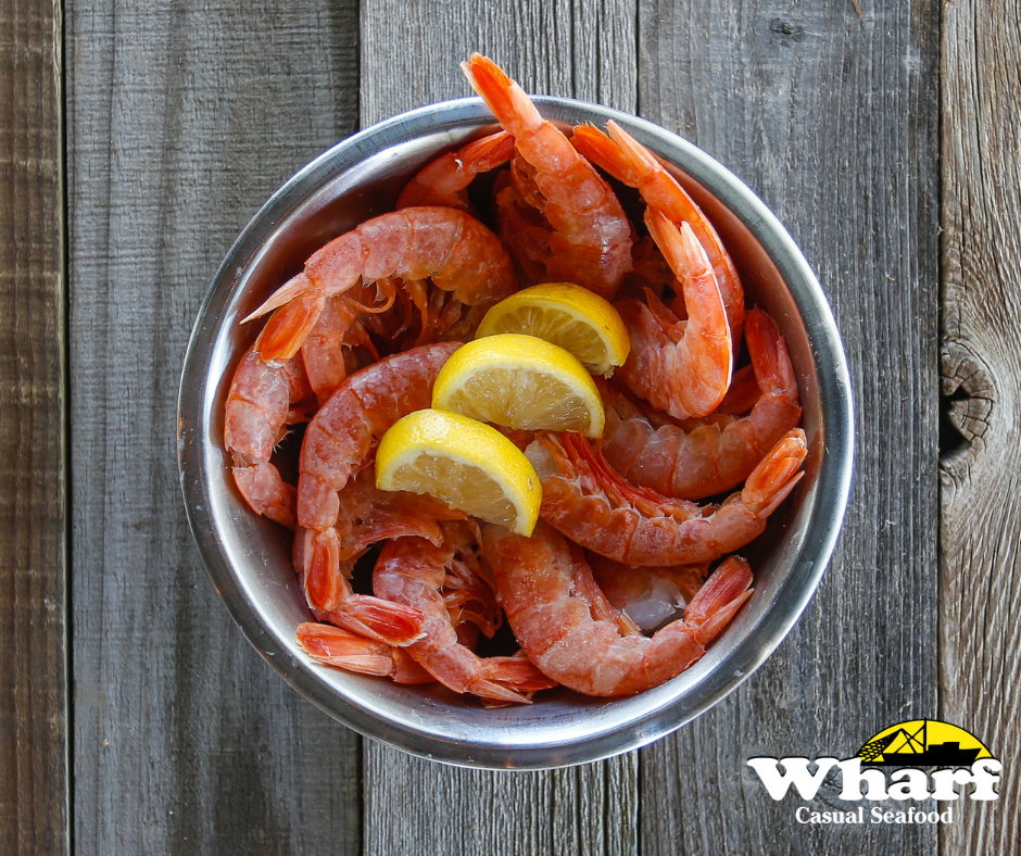 Order Red Shrimp (Shell On) 1 Pound food online from Wharf Casual Seafood Dothan store, Dothan on bringmethat.com
