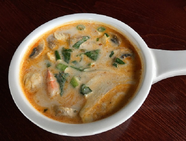 Order Tom Kha (Coconut Soup) food online from Madai Sushi store, Frisco on bringmethat.com
