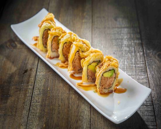 Order Spicy Tuna Deep Roll food online from Hikari Sushi store, Los Angeles on bringmethat.com