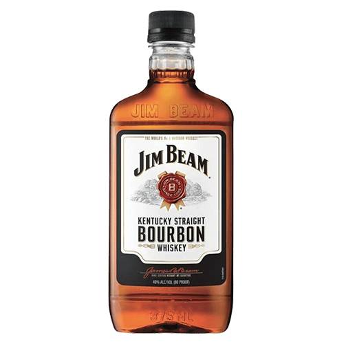 Order Jim Beam Bourbon - 375ml/Single food online from Bottle Shop & Spirits store, Los Alamitos on bringmethat.com