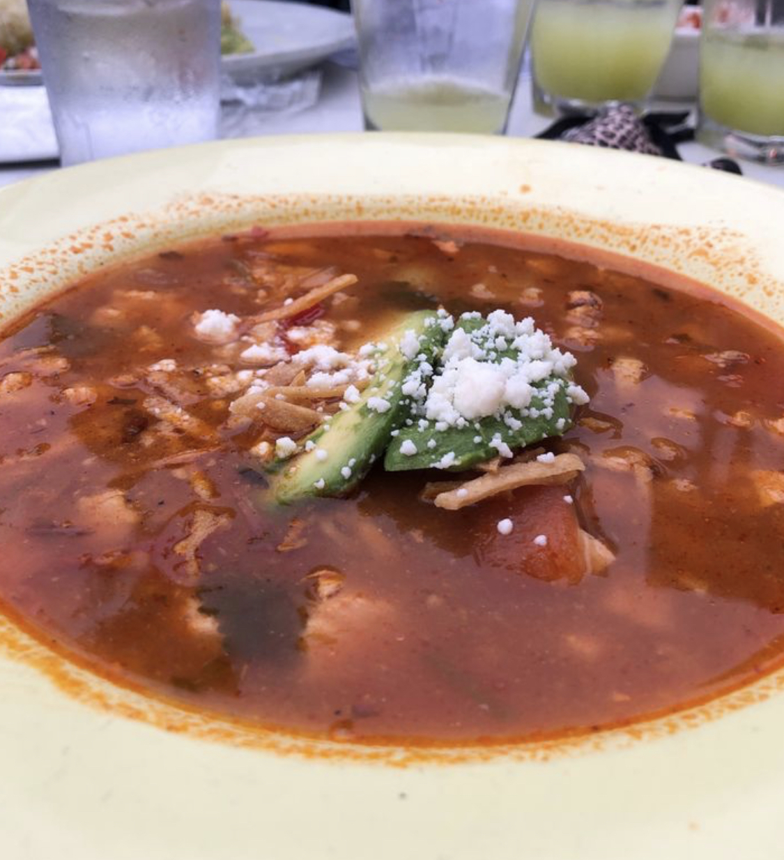 Order Bowl Tortilla Soup  food online from Baja Cantina store, Marina del Rey on bringmethat.com