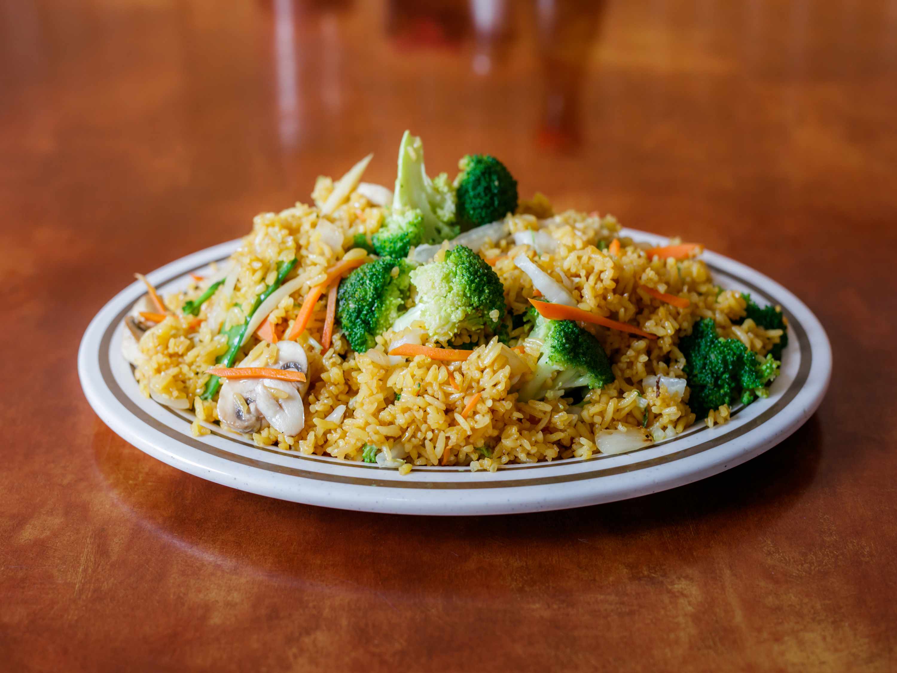Order FR6. Vegetable Fried Rice food online from China Garden store, Auburn on bringmethat.com