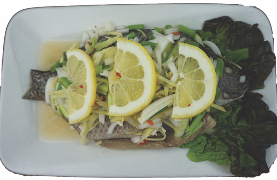 Order Steam Fish with Lemon Soup food online from Double Delicious Thai Cuisine store, Fountain Valley on bringmethat.com