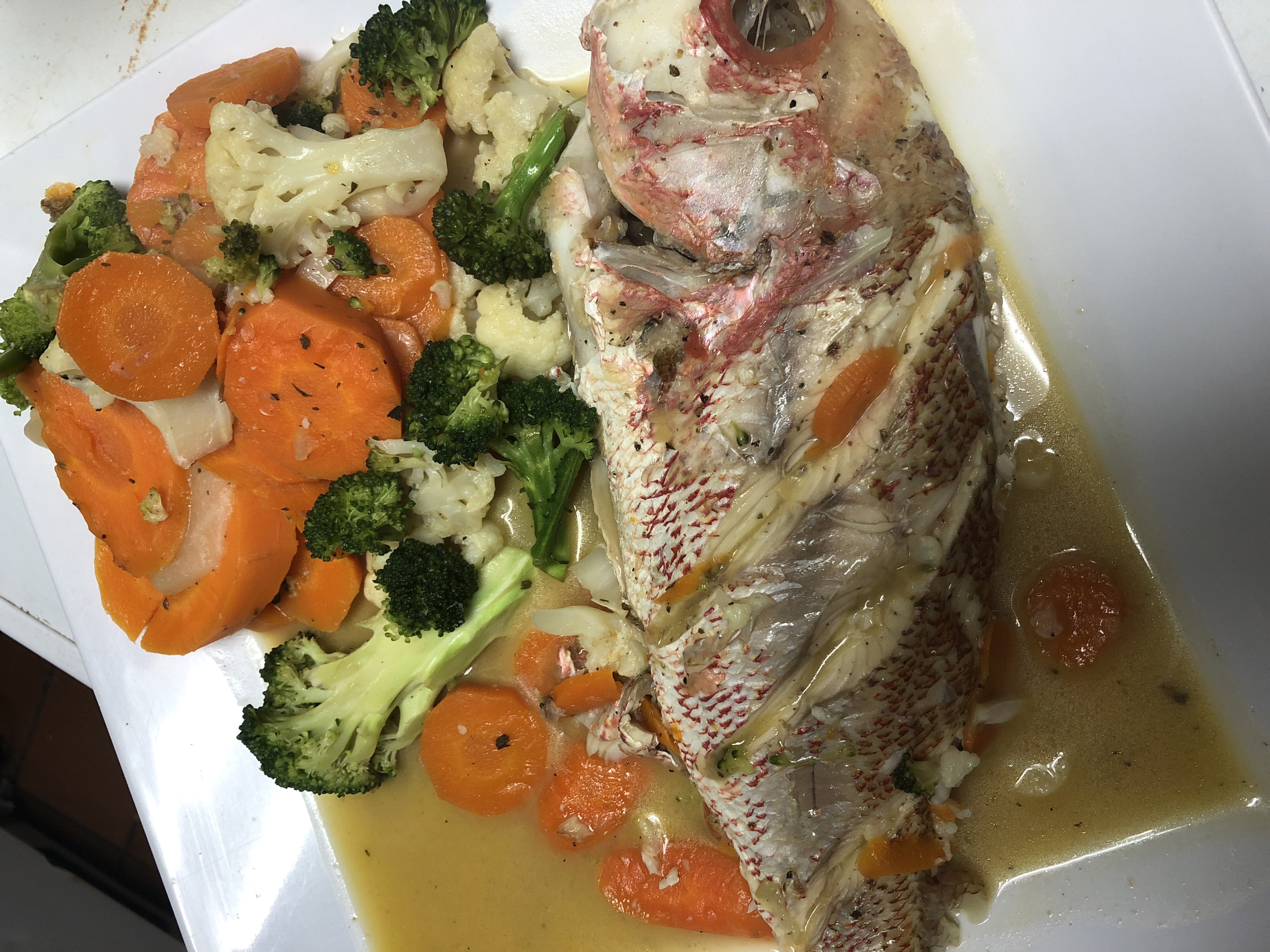 Order Steamed Red Snapper food online from El Rinconcito De Nagua store, Woodhaven on bringmethat.com