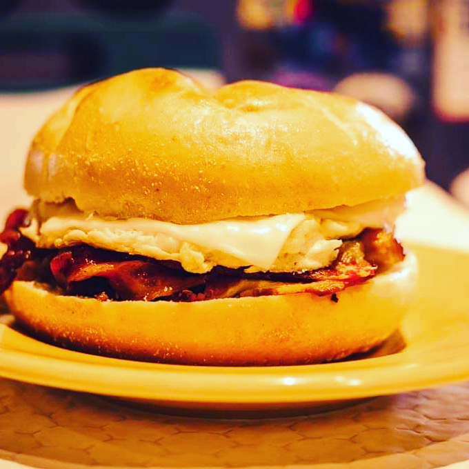 Order The Basic Breakfast Sandwich food online from The Hungry Chicken Country Store store, Schenectady on bringmethat.com