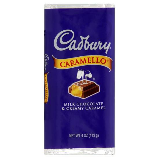 Order Cadbury Milk Chocolate & Creamy Caramel (4 oz) food online from Rite Aid store, Eugene on bringmethat.com