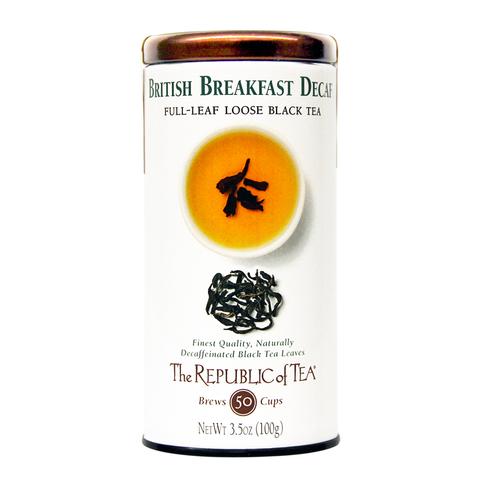 Order British Breakfast Decaf Tea food online from The Coffee Beanery store, Wyomissing on bringmethat.com
