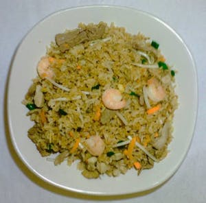 Order 32F. Shrimp Fried Rice food online from Peking Express store, Grandview on bringmethat.com