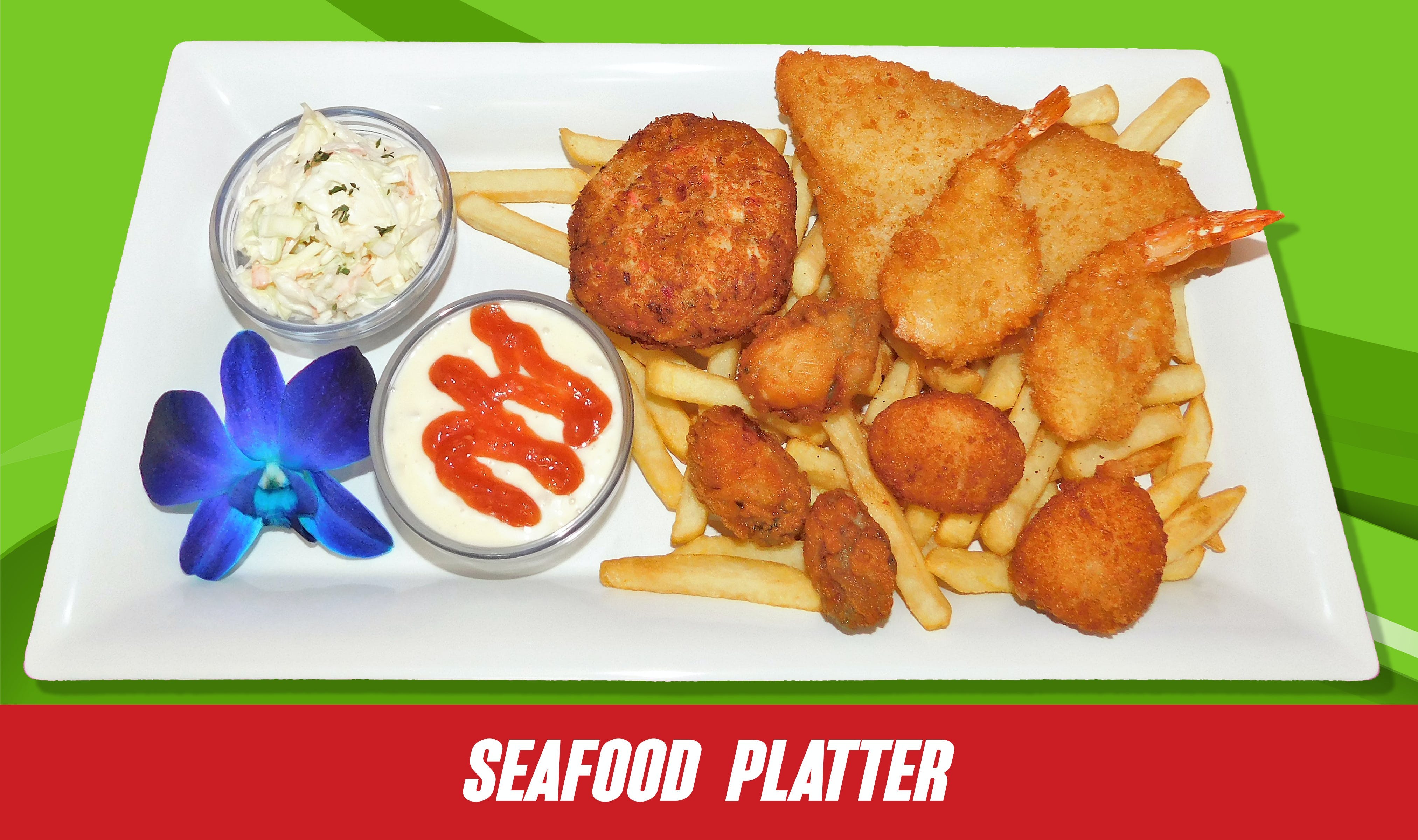 Order Seafood Platter - Platter food online from Pizza Express store, Trenton on bringmethat.com