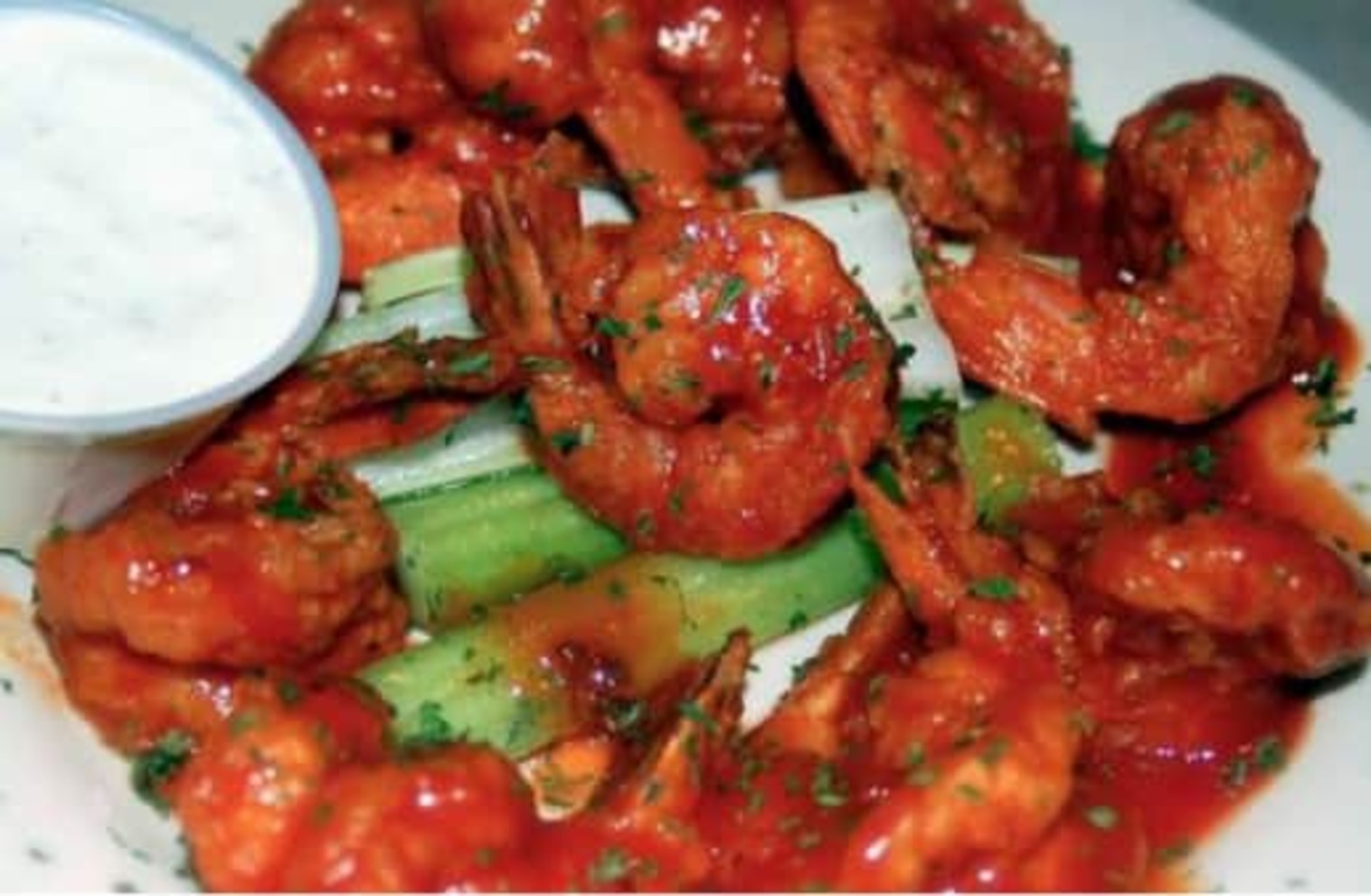 Order Buffalo Shrimp food online from Berri Cafe store, Los Angeles on bringmethat.com