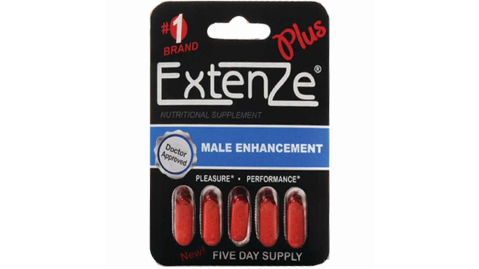 Order Extenze Plus Dietary Supplement Male Enhancement - 5 Ct food online from Lula Convenience Store store, Evesham on bringmethat.com