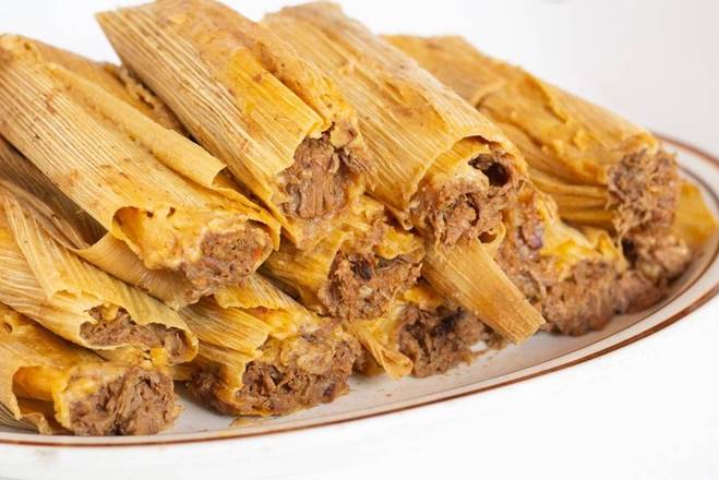 Order Tamales by the Dozen food online from El Tipico Restaurant store, Toledo on bringmethat.com