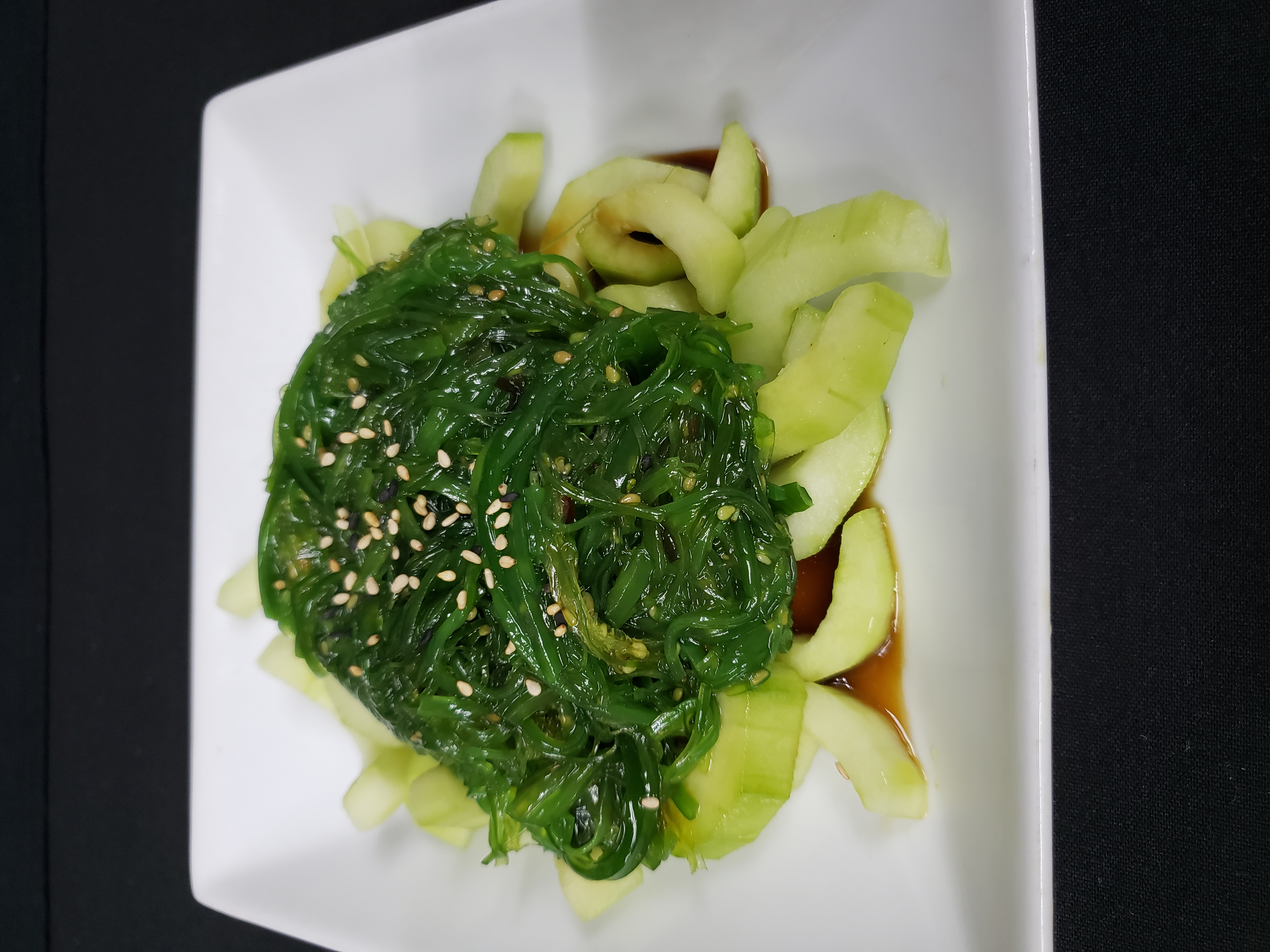 Order Seaweed Salad food online from Sushishima Japanese Restaurant store, Castle Hills on bringmethat.com